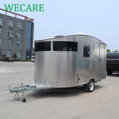 China Custom travel trailer caravan motorhome camper travel trailers for sale for sale