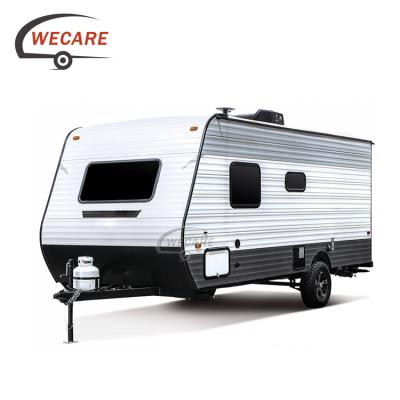 China Travel Trailer Wecare Standards High Quality Australian Caravan Caravan Mobile Camping Trailer for sale