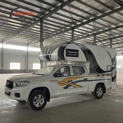 China Valid Luxury Travel Trailer Wecare EEC Travel Trailer Camping Caravan for sale