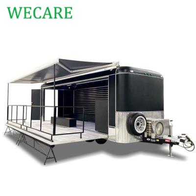 China Mobile Cannery Wecare Stage Trailer Food Truck Food Trailer For European for sale