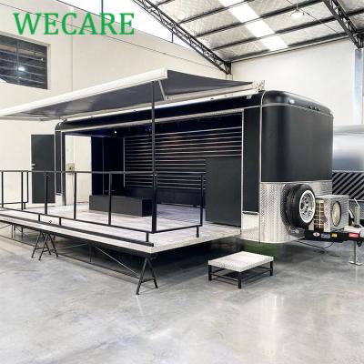 China Mobile truck trailer Wecare stage truck for wedding tour show concert stage trailer/food truck for sale