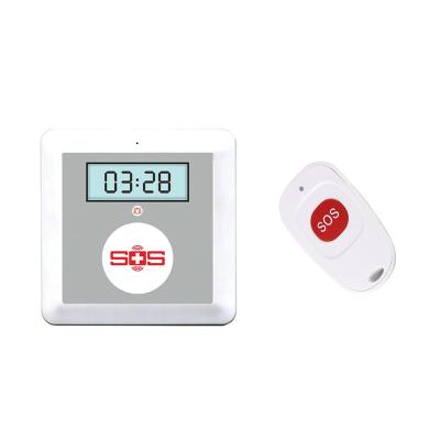 China Personal Alarm System Elderly Senior Help GSM SMS Alarms Wireless SOS Emergency Care Call LCD Display WH-K3/K4 for sale