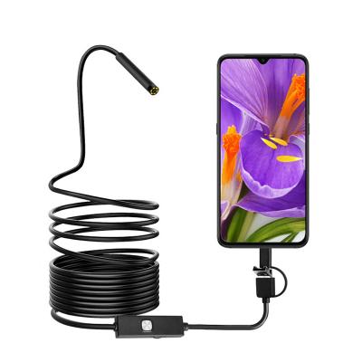 China Waterproof / Android USB Waterproof Endoscope 3 in 1 Endoscopy Camera 2.0 Megapixels CMOS HD Semi-Rigid Waterproof Snake Camera for sale