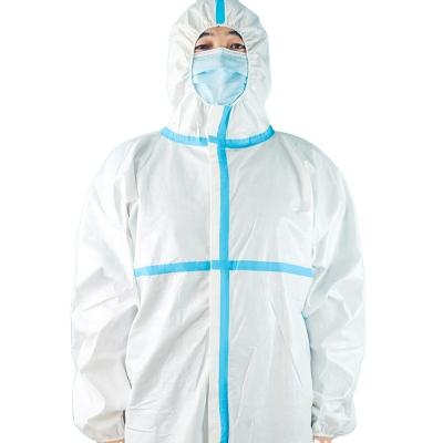 China HUAFU High Level Disposable Protective Suit PPE CE Single-Use Medical Full Body In Routine Medical Isolation Gowns Uses for sale