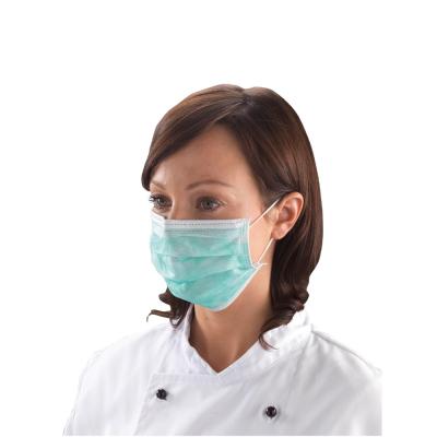 China Medical Disposable Mask 3plys Earloop , Disposable Medical Face Mask 17.5*9.5cm for sale