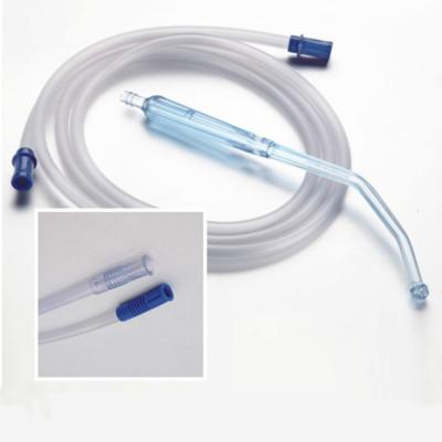 China Disposable Yankauer Medical Grade PVC Suction Connecting Tube With Handle for sale