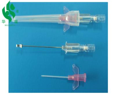 China FEP Or TPU Intravenous Safety Catheter Medical Needle 18-24g Hard Packing Reputable Iv Cannula for sale