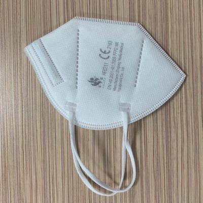 China Factory price new product EN149 FFP2 eco-friendly disposable face masks face mask earloop with adjustable head strap for sale