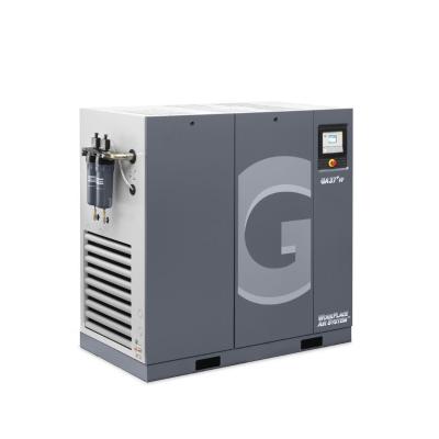 China GA37 VSD atlas copco lubricated air compressor machine prices for sale