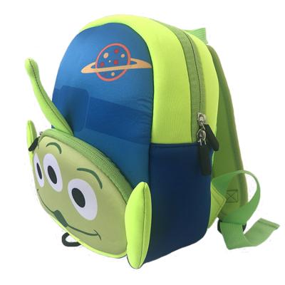 China High Quality Waterproof Cartoon Animal Waterproof Schoolbag Cute Student Backpack Neoprene Bag Customized Bag For Kids for sale