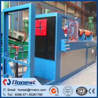 China Remove Steel Wire From Full Automatic Tire Sidewall Tire Recycling Line / Steel Wire Drawing Machine for sale