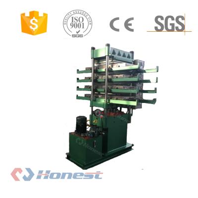 China High quality rubber tille production tire reuse rubber roof tile making machine for sale