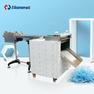 China Food HONEST Fold Machine Cut Paper Fold Shredded Paper Machine for sale