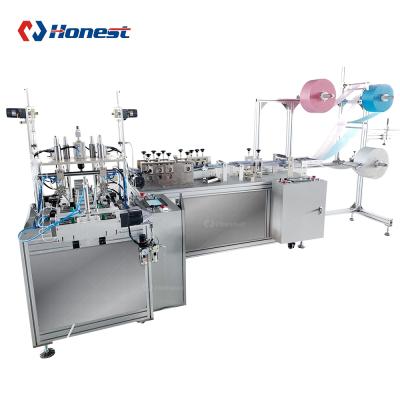 China Disposable Professional Automatic PLC Nonwoven Control Face Maker Machine Cloth Masking Machine for sale