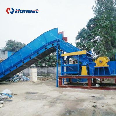 China Complete high output scrap motor stator crushing and separating production line for sale