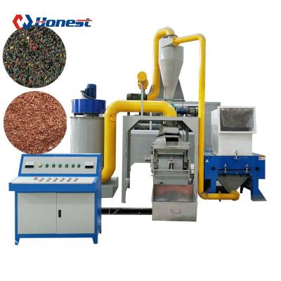 China Scrap Full Automatic Cables Copper Wire Scrap Copper Cable Wire Recycling Machine for sale