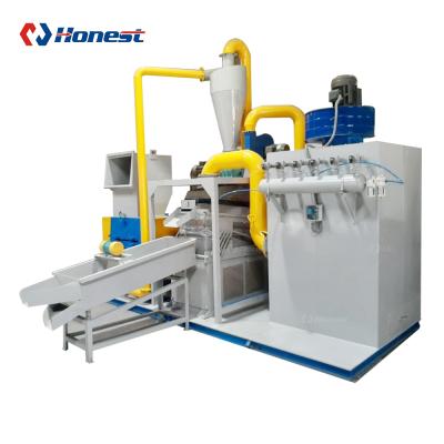 China Scrap Cables Copper Wire Aluminum Copper Cable Wire Metal Plastic Separator Recycling Machine for sale