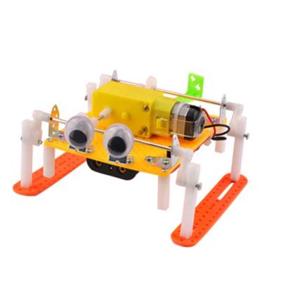 China Rod Education ABS Plastic Robot Stem DIY Strolling Toys For Kids for sale