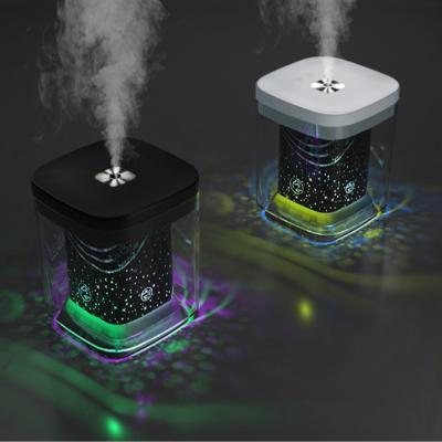 China Car Drop Shipping Starry Cool Quiet Air Humidifier Mist Star Portable USB Humidifier with Colorful Led Light for sale