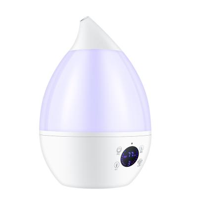 China Large Large Capacity 4L Car Smart Electric Cool Mist Remote Control Home Office Ultrasonic Air Humidifier for sale