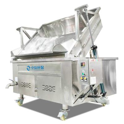 China Erdgas-Automatische Frittiermaschine kommerzielle Frittiermaschine ISO9001 zu verkaufen