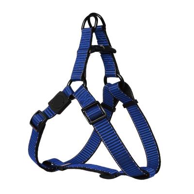 China Martini Bean Harness Pattern Stitched Premium Nylon Reflective Step-in Harness Reflective Dog Harness for sale