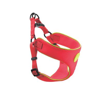 China Reflective Hugging Reflective Mesh Harness Lightweight Chest Harness Dog Harness for sale