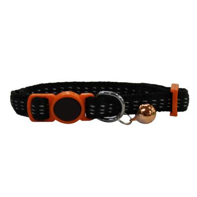 China High Quality DETACHED Nylon Pet Cat Collar with Safety Release Buckle and Bell for sale