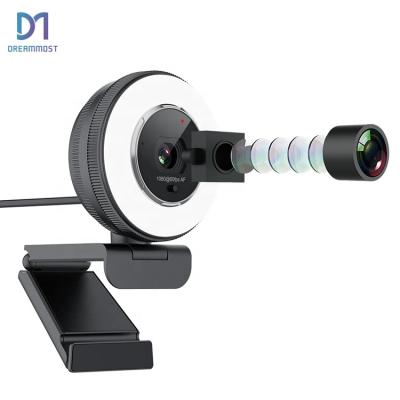 China Plug and Play USB Webcam PC Camera 60Fps Auto Focus 6.1*5.4*7.5cm for sale