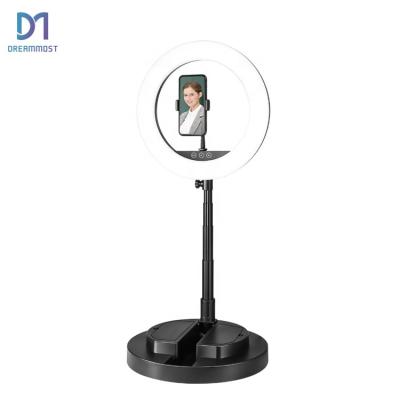 China Color New Rechargeable Face Detection Dimmable Ringlight Easy To Carry Ring Light for sale