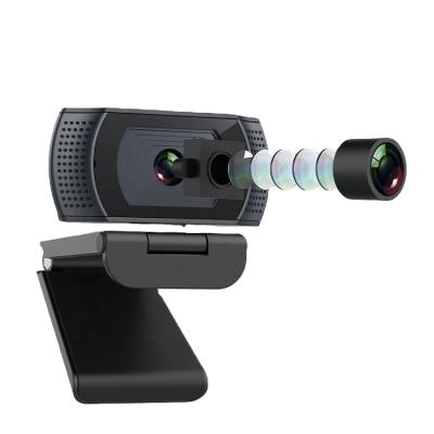 China New Arrivals PC Conference Full HD Camera 1080P 30Fps Usb Webcam With Microphone Camera For Video Calling Webcam 6.1*5.4*7.5cm for sale