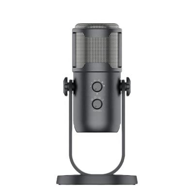 China USB Microphone Factory Wholesale Portable Cardioid Studio Singing Computer Gaming Recording Microphone for sale