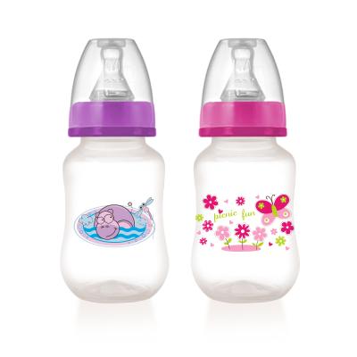 China BPA Free Eco Friendly Baby Milk Food Grade PP Baby Bottle BPA Free for sale