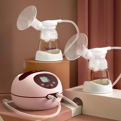 China BPA Free Maker Dual Electric Breast Pump Breast Milk Saver With Night Light for sale