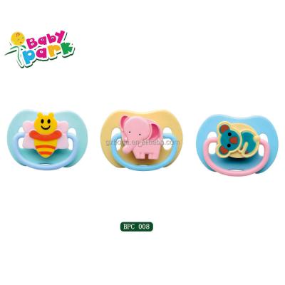 China BPA Free Clip Holder Funny Pacifier Baby Pacifier Nipple for sale