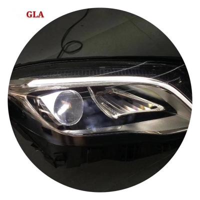 China Aluminum &plastic OEM 156 906 7500 156 906 7600 FULL LED headlight head lamp for mercedes GLA 156 X156 W156 2017 2018 MODULE A1769004104 for sale