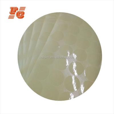 China Transparent Environmental Protection RTS Seal Sticker Round Label Stickers For Label Size 3cm/30mm for sale