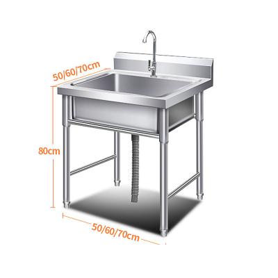 China Commercial Stainless Steel Sink Dish Sinks Danchi for sale