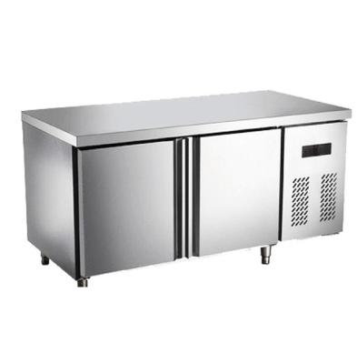 China Single-temperature Stainless Steel Commercial Workbench Refrigerator Freezer Fresh-keeping Workbench for sale