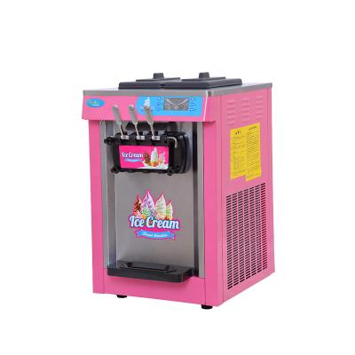 China Yowon Factory Commercial Soft Serve Snack Ice Cream Machine Industrial Frozen Yogurt Machine Snow Cone Maker for sale