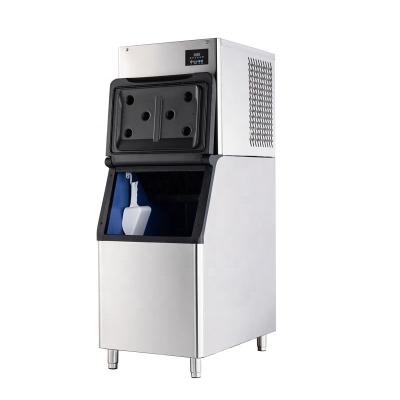 China Commercial Modular Silent SD-700 Water Flow Machine Cube Ice Maker Car Yowon Ice Machine 320kg/24h Model for sale