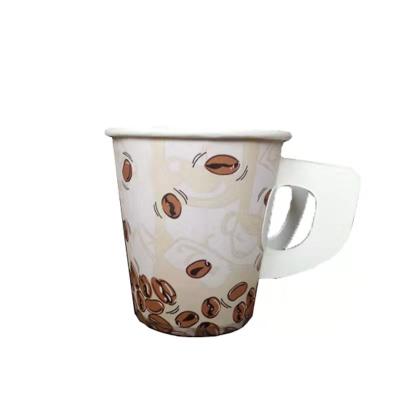 China Sustainable Paper Cup Factory China Cutosmized Disposable Paper Cup With Handle for sale