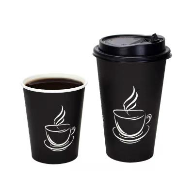 China Sustainable Different Style Coffee Cup Paper Cup Custom Logo Printed Disposable Sleeves for sale