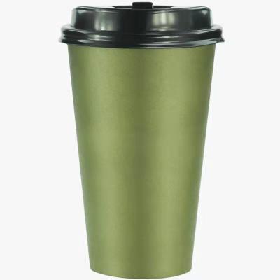 China Sustainable Custom Cheap Insulation Coated Biodegradable Recycled Paper Cups for sale