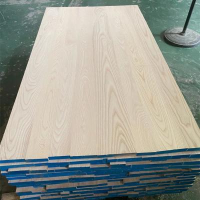 China Modern Straight Ash Wood Dining Table Set Solid Ash Hardboard 3mm Ash China Wood Panels for sale