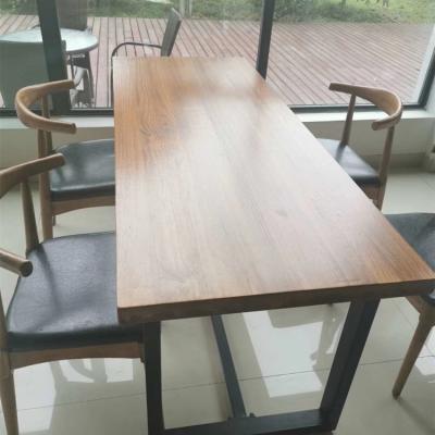 China modern solid wood table top for pine wood panel for sale