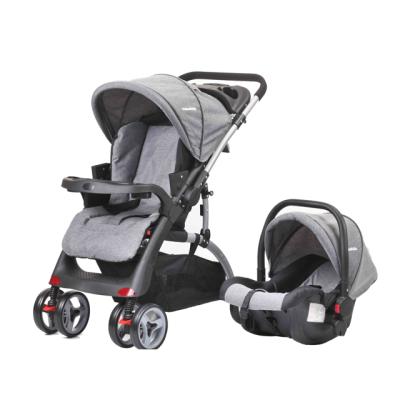 China Oxford Mamakids K-98KC FOLDABLE BABY STROLLER WITH CAR SEAT for sale