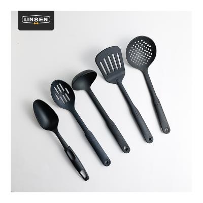 China Stocked 5 Pieces of Spurtles Cooking Tools Silicone Baking Kitchenware Spatula Kitchen Utensil Set for sale