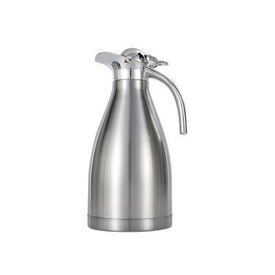 China Wholesale 2L Large Capacity Coffee Insulation Pot Large Capacity Travel Stainless Steel Hot Water Kettle Hotel Restaurant for sale