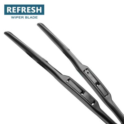 China U hook UK market hybrid windshield wipers with exact connector to fit for every car model LHD RHD for sale